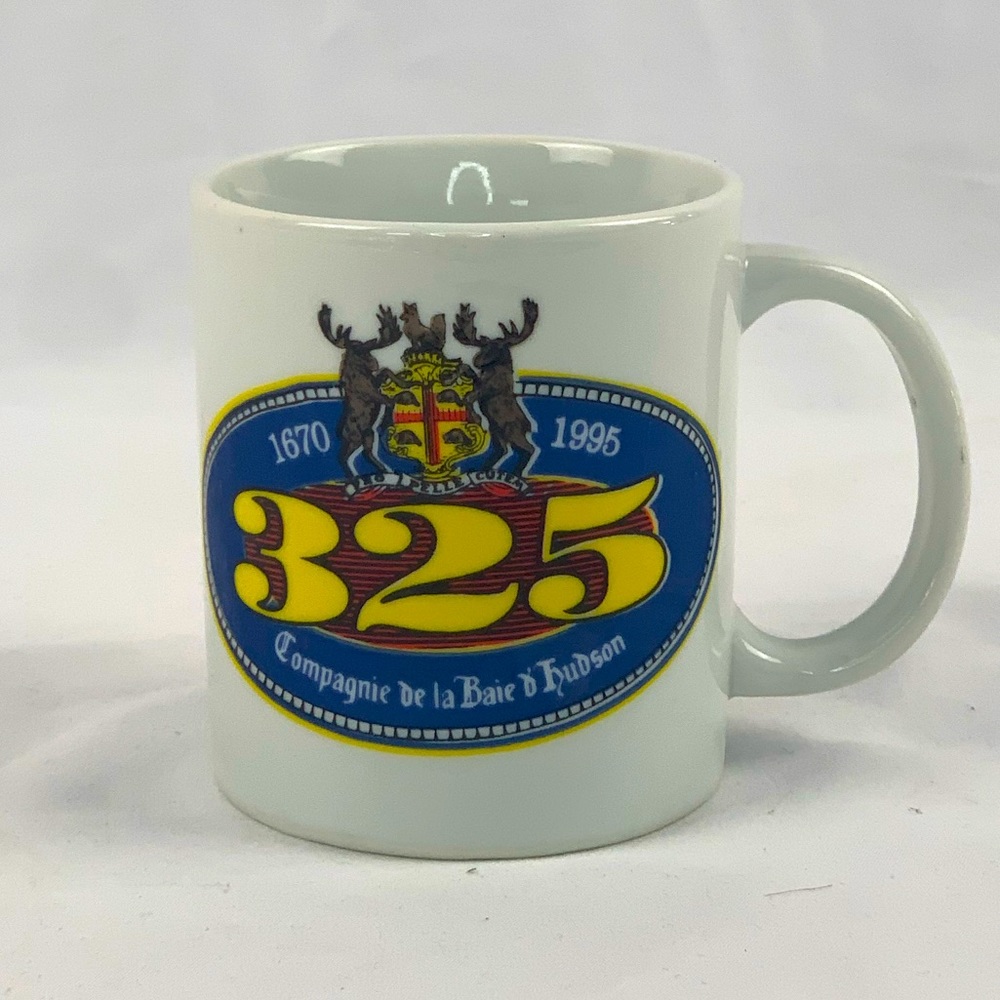 Vintage Hudson's Bay Badge Logo  - 325th Anniversary (1670-1995) Mug